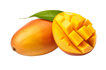 a Mango on white transparent background