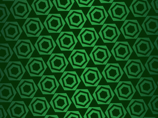 Green abstract background with unique pattern, for banner, wallpaper, sale banner, poster, steel, etc.