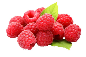 raspberry on a white transparent background