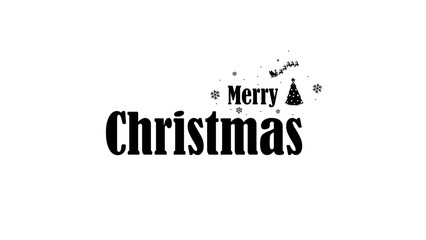 Merry Christmas text. Greeting card. Modern brush calligraphy. Merry Christmas black and white. Hand drawn lettering to winter holiday,merry christmas hand drawn lettering banner.handwritten. text