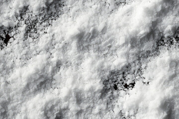 abstract snow background, clouds and sky, snow on the ground