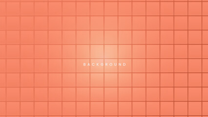 Tile checkered orange color background bathroom floor texture
