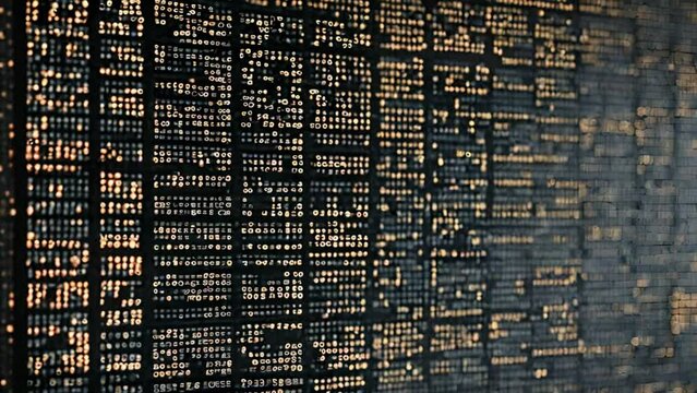 Visualization of  big data entry server and networking working in the computer