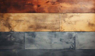 A 3D, textured abstract background in luxurious gold, gray, and orange hues, blending classic and modern elements seamlessly.