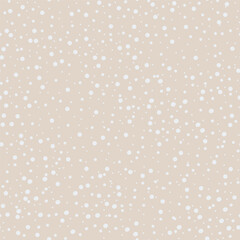 Seamless pattern of dots. Vector background