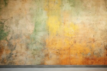 Grunge wall and floor as background texture,  Loft style design