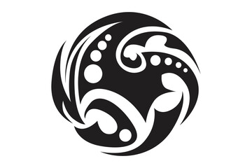 Black Tribal Tattoo With Transparent Background