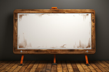 Blank whiteboard - obrazy, fototapety, plakaty