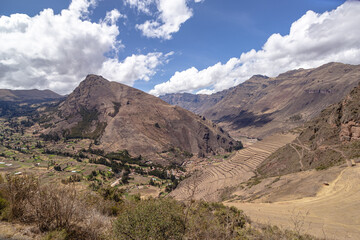 paisagem natural na cidade de Cusco, Peru