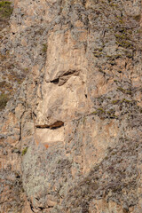 paisagem natural na cidade de Cusco, Peru