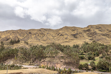 Fototapeta na wymiar paisagem natural na cidade de Cusco, Peru