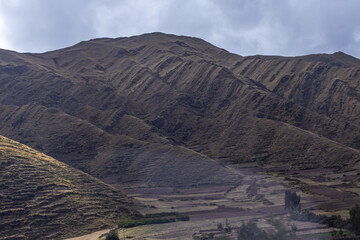 paisagem natural na cidade de Cusco, Peru