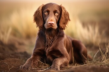 Field Spaniel Dog - Portraits of AKC Approved Canine Breeds