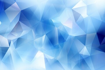 Abstract geometric blue and light blue textured background with intricate white patterns