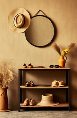 A Dressing Room Fit for a Hat Collector