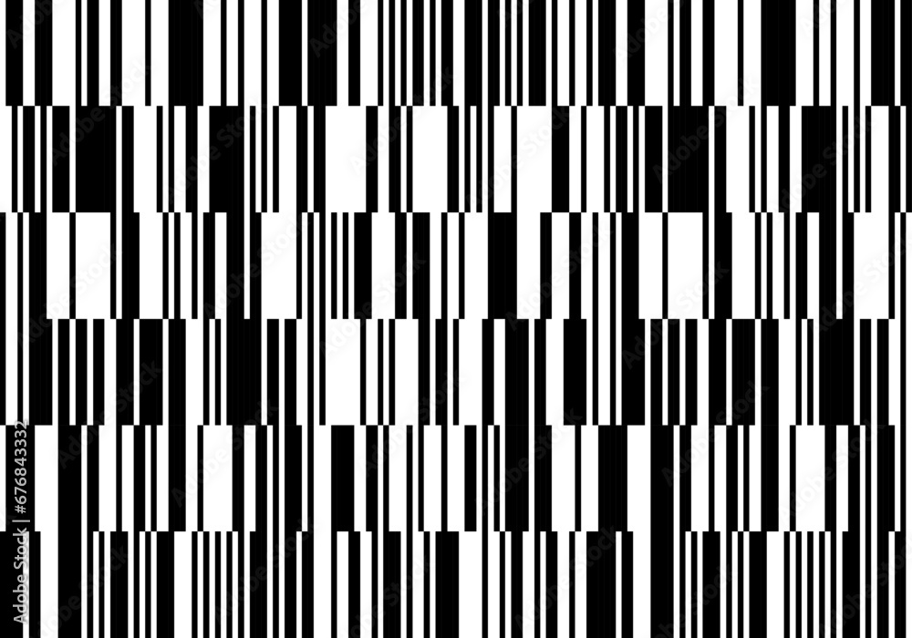 Poster dispersed background. disintegration pixel effect illustration. vector rectangle elements. disappear