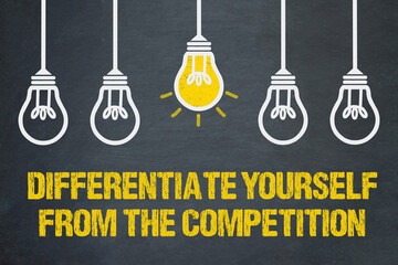 Differentiate yourself from the competition	