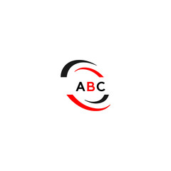 ABC logo. A B C design. White ABC letter. ABC, A B C letter logo design. Initial letter ABC linked circle uppercase monogram logo. A B C letter logo vector design. 