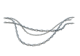 chain isolated on white