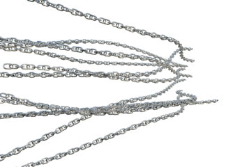 chain isolated on white
