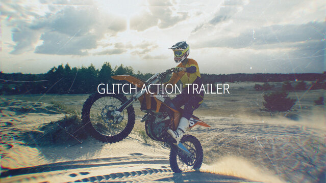 Glitch Action Trailer Extreme Sport Opener