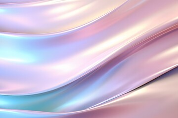  Shiny iridescent pearl big wave background