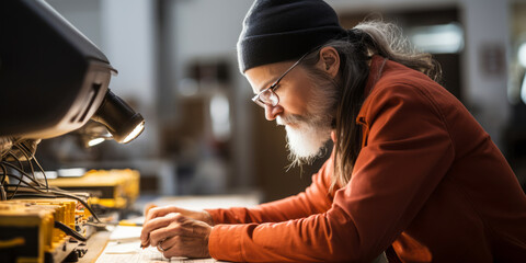 Electrical and Electronics Layout Artist at Work