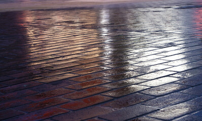 Wet Pavements