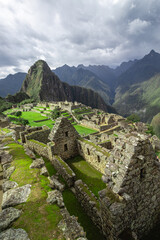 Ruínas da cidade inca de Machu Picchu, Peru