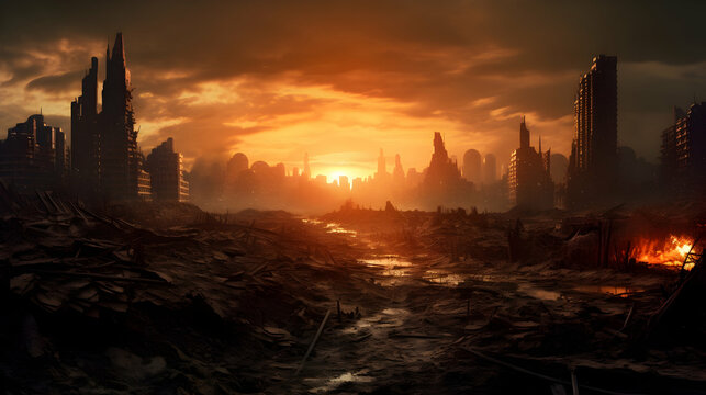 Earth apocalypse, end of the time planets,AI