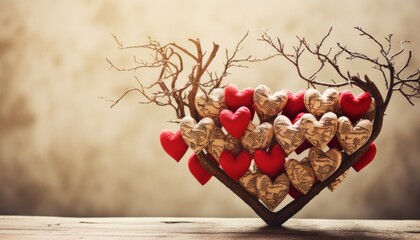 Charity, love, and donation concept with infographics background for international cardiology day