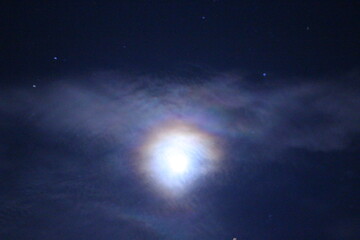 月空　月のある景色