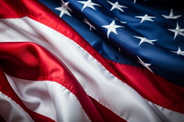 Patriotic american flag tribute for memorial day celebrations and remembrance of fallen heroes