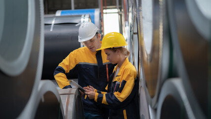 Training engineers by performing actual work professional engineer Machine maintenance ,Quality control.