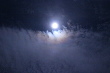 月空　月のある景色