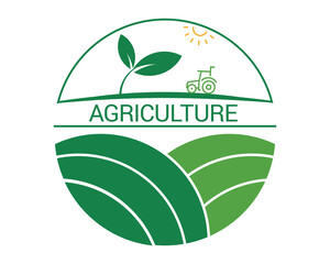 Agriculture logo design and  vector template.