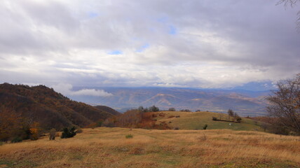 autumn in the mountains