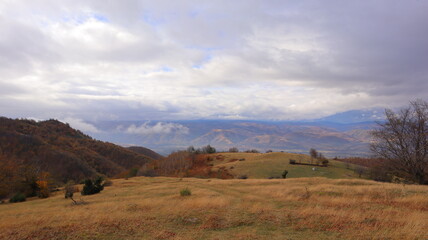 Fototapeta premium autumn in the mountains