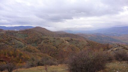 autumn in the mountains