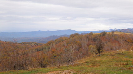 autumn in the mountains