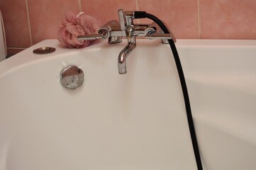 sink in a bathroom