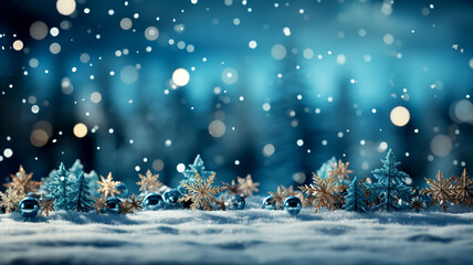 Fototapeta na wymiar Winter snowy background with snowdrifts