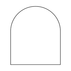 Arch Shape Or Frame
