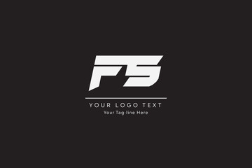 Initial fs letter logo with creative modern business typography vector template. Creative abstract letter fs logo design.