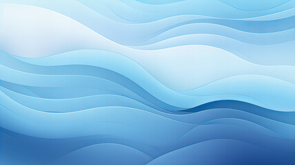 abstract wave in light and dark blue colors, in the style of subtle gradients