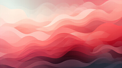 Fototapeta premium abstract wave in light and dark peach colors, in the style of subtle gradients