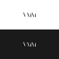 VMM logo. V M M design. White VMM letter. VMM, V M M letter logo design. Initial letter VMM linked circle uppercase monogram logo. V M M letter logo vector design. 