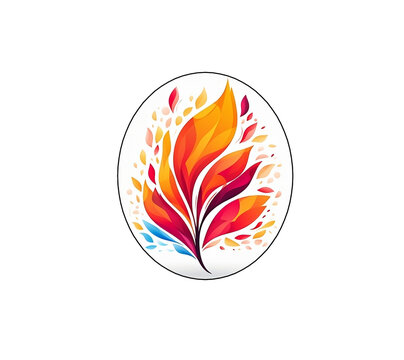 Autumn - Abstract Leaf Logo