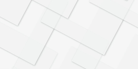 Abstract background with gray colors lines pattern texture .squares in bright light with gray soft shadows as pattern . space futuristic design concept. decorative web layout or poster banner .