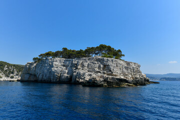 Obraz premium Calanque de Figuerolles - France